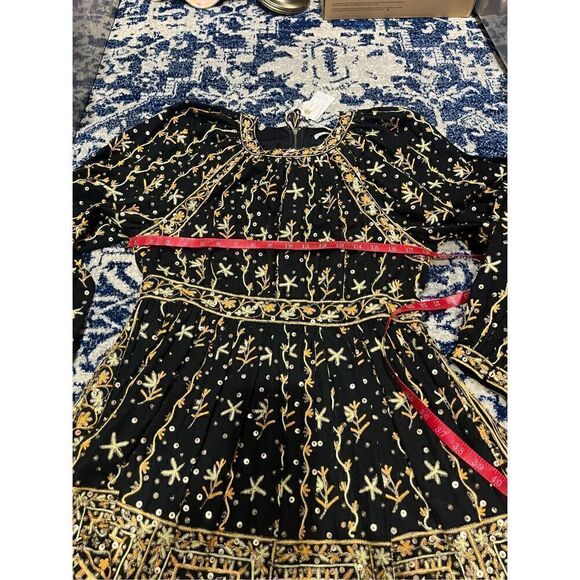 NWT Ulla Johnson Daya Embroidered Linen-Cotton Blend Mini Dress - Picture 7 of 16